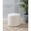 19" Round Pouf Ottoman - WOVENBYRD - 4 of 4