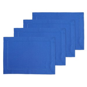 Solino Home Linen Classic Hemstitch Placemats - 1 of 4