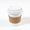 Anna-Kaci Reusable Silicone Coffee Cup Lid Spill Resistant Hot Drink Cover with Sip Opening 3.5x0.7in - 3 of 4