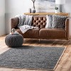 Nuloom Sabby Hand Woven Leather Flatweave Indoor Area Rug - 2 of 4