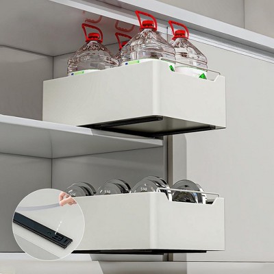 Garvee Pull Out Cabinet Organizer Slide Out Drawer for Kitchen Cupboard, Bathroom Cabinet Organizer Shelf Storage 20cm — фото 4