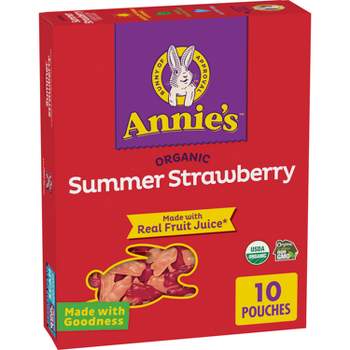 Annie's Summer Strawberry Fruit Snacks - 7oz/10ct