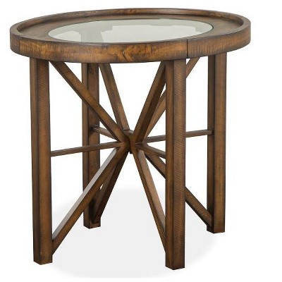 Magnussen T5083 Kirkpatrick Oval End Table