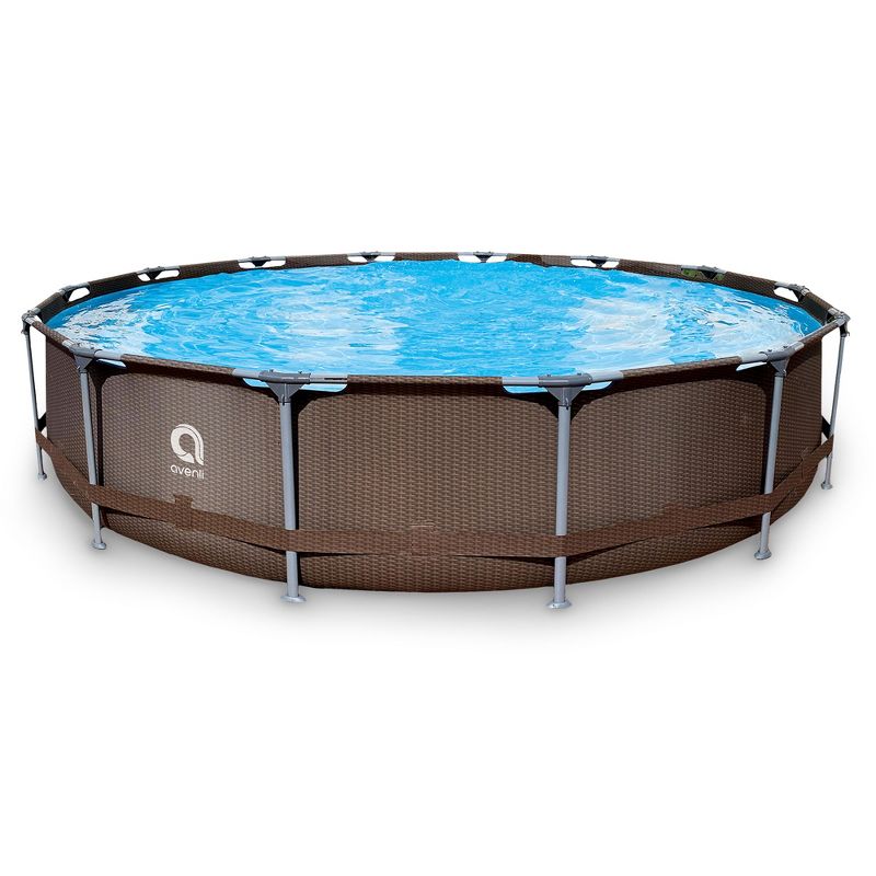 JLeisure Avenli Outdoor Above-Ground Swimming Pool with Easy Frame Connection & Assembly, 1 of 5