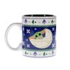 Silver Buffalo Star Wars: The Mandalorian Grogu Christmas Sweater Ceramic Mug | Holds 20 Ounces - 3 of 4