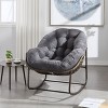 Maliang Outdoor Rattan Rocking Chair - 3 of 4