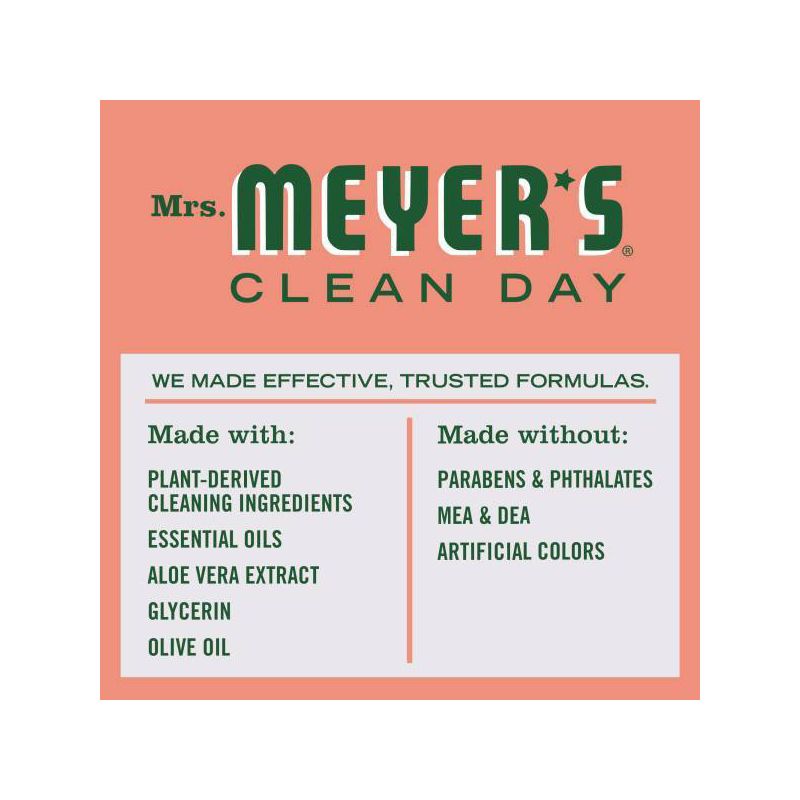 Mrs. Meyer&#39;s Clean Day Geranium Hand Soap - 12.5 fl oz, 5 of 8