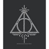 Women's Harry Potter Deathly Hallows Symbol Racerback Tank Top - 2 of 4