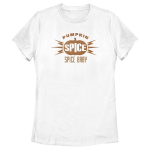 Women's Lost Gods Pumpkin Spice Baby T-Shirt - 1 of 4