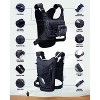 All-in-One Hydration Vest with Bladder, Lightweight Running Pack with Gear Holder & Reflective Panels - 3 of 4