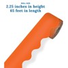Carson Dellosa Education Orange Rolled Scalloped Border, 65 Feet Per Roll, Pack of 3 - 3 of 3