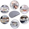 Itopfox Silicone Microwave Mat Set of 2, Heat Resistant Multifunctional Splatter Guard, Trivet, Hot Pad, Pot Holder for Kitchen Use - 3 of 4
