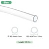 Unique Bargains Clear Plastic Tube PVC Flexible Low Pressure Industrial Tubing 1 Pc - 3 of 4