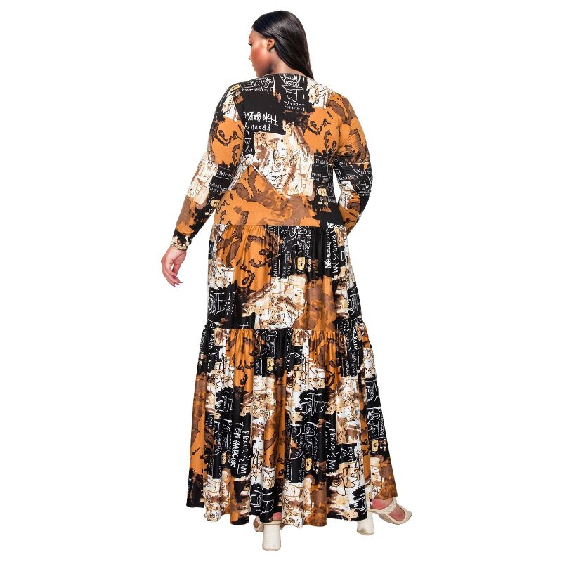 L I V D Women's Alayna Tiered Maxi Dress, 3 of 4