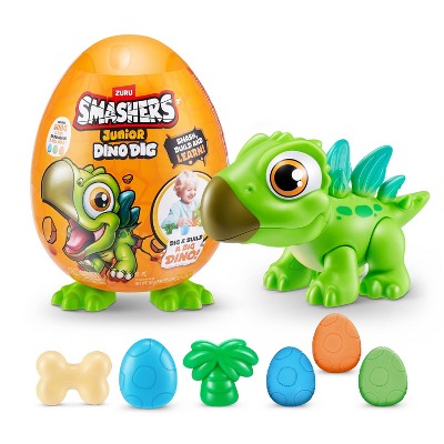 Smashers Stegosaurus Baby Junior Dino Dig Small Figure