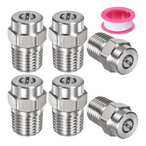 Unique Bargains Stainless Steel Durable Design Universal Surface Clean Tips 6 Pcs - 1 of 4