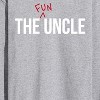 Men's - Instant Message - The Fun Uncle Long Sleeve Graphic T-Shirt - 2 of 4