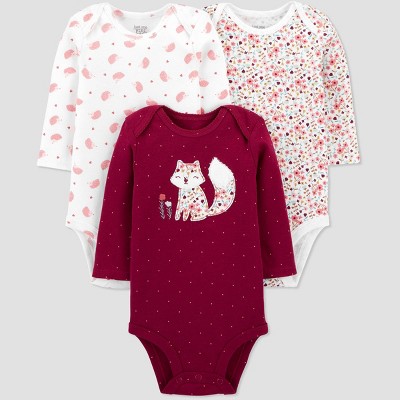 burgundy baby clothes