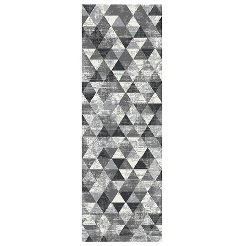 Waterproof Non-Slip Rubberback Solid Gray Indoor/Outdoor Rug Ottomanson Rug Size: Runner 2' x 7