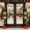 Rbied 63.60 in. H Classic Metal Christmas Nutcracker for Indoor Outdoor Holiday Standing Decor (1-Pack) - 4 of 4