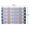 VECELO Front Door Mat Welcome Mat, Absorbent Muddy Kitchen Rugs, Non-Slip Rubber Backing Doormat - 3 of 4