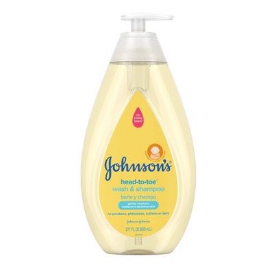 johnson and johnson unscented baby wash