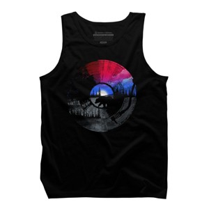 Men's Design By Humans Sound of Wilderness By clingcling Tank Top - 1 of 2