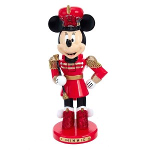 Kurt Adler 10-Inch Minnie Marching Band Nutcracker - 1 of 4