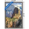 Trends International Lantern Press - Zion National Park, Utah, Angels Landing Framed Wall Poster Prints - 3 of 4