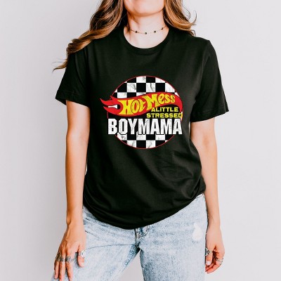 Simply Sage Market Hot Mess Boy Mama Short Sleeve Tee