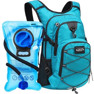 Lightweight Hydration Backpack with 3L Water Bladder Amazon.com : Hydration Pack Backpack with 3L Bladder  main image 3