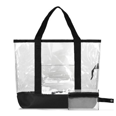 Clear plastic tote bags target on sale