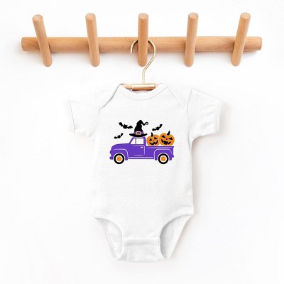 The Juniper Shop Witch Farm Truck Baby Bodysuit
