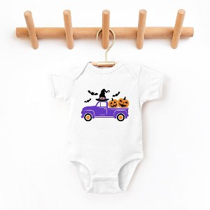 The Juniper Shop Witch Farm Truck Baby Bodysuit - 1 of 3