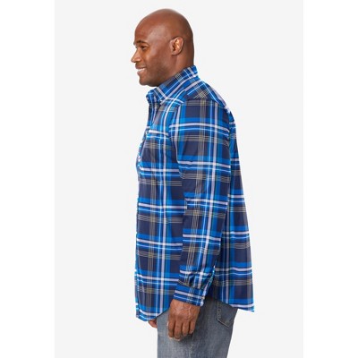 KingSize Long Sleeve Wrinkle Free Sport Shirt