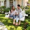 Fortune Candy Wooden Porch Swing 2-Seater/3-Seater for Outdoor Patio Garden Yard (5 ft.) - 2 of 4