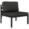 vidaXL Garden Lounge Set Anthracite - 4 of 4
