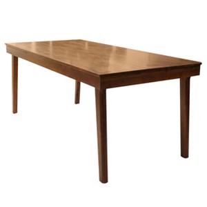 Christopher Knight Home Greenway Dining Table - Mahogany: Acacia Wood, 6-Seater, Rectangular Kitchen Table - 1 of 4