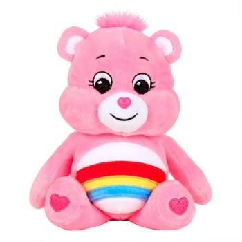 Care Bears Fun Size Glitter Plush - Tenderheart Bear