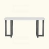 KIGFTSOD Geometric Design Console Table with Solid Pine Legs, Suitable for Entryway, Hallway, Living Room, Bedroom - 3 of 4