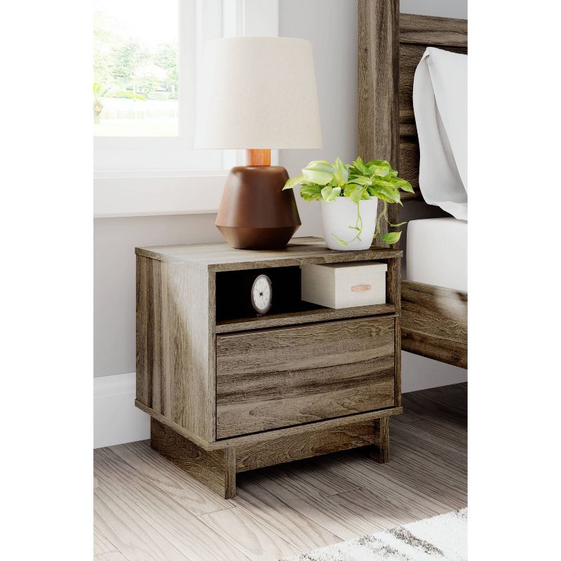 Shallifer Nightstand Brown/Beige - Signature Design by Ashley, 2 of 9