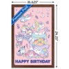Trends International Hello Kitty and Friends - Happy Birthday Framed Wall Poster Prints - 3 of 4