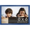 PosterPalooza | Photo Size Classic Modern Blue Frame - UV Acrylic, Foam Board Backing, Hanging Hardware - 2 of 4
