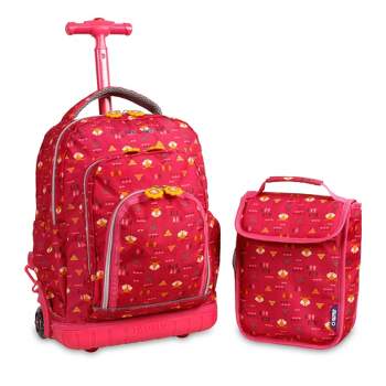 Kids' J World Lollipop 16" Rolling Backpack with Lunch Bag