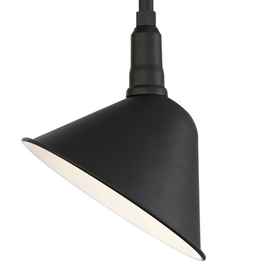 Barn Light Matte Black Outdoor Gooseneck Wall Sconce Set