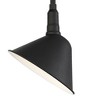 Franklin Iron Works Neihart Rustic Farmhouse Outdoor Barn Light Fixture Black Curving Gooseneck 18" for Post Exterior Barn Deck House Porch Yard Patio - 3 of 4