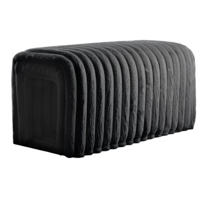 TIRAMISUBEST bench storage foot rest for couch Pet Supplies Corduroy Bench Cat's nest to hide For the Living Room, Entryway and Bedroom