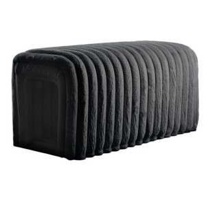 TIRAMISUBEST bench storage foot rest for couch Pet Supplies Corduroy Bench Cat's nest to hide For the Living Room, Entryway and Bedroom - 1 of 4