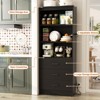 Aheaplus 6-Tier Tall Cabinet with USB Ports and Outlets, Storage Cabinet with Drawers and Open Shelves - 4 of 4