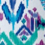 white multi batik